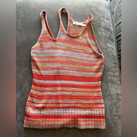 Jonathan Simkhai Space Dye Matching Set (Knit Tank Wrap Raelle Skirt) - Picture 4 of 11